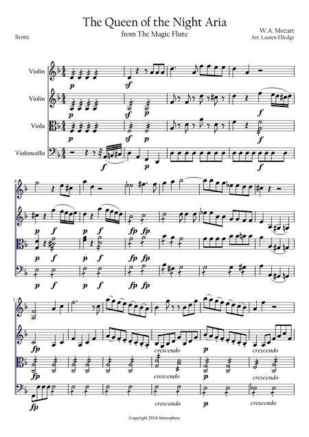 Queen of the Night The Magic Flute